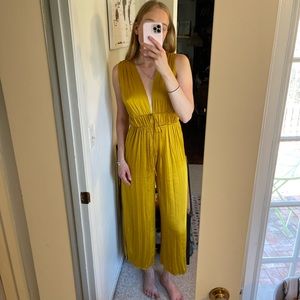 Zara Mustard Jumpsuit